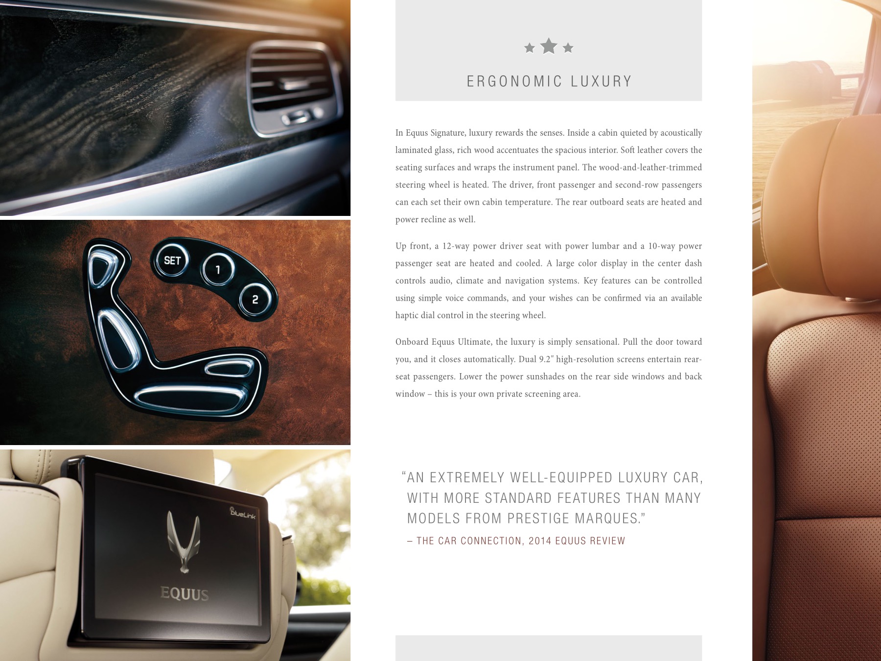 2015 Hyundai Equus Brochure Page 6